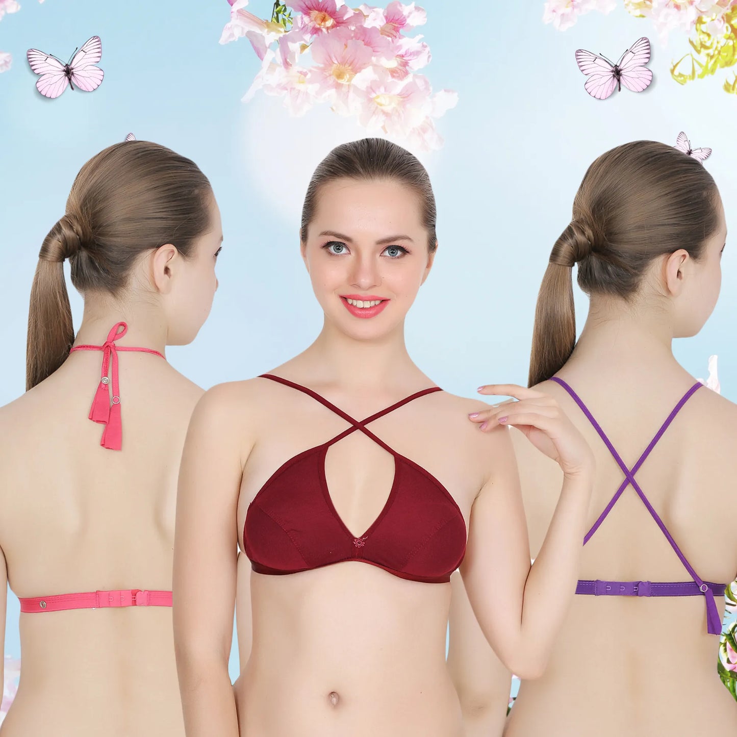 🌞 TCG Sexy Stylish Goa Beach 3pcs 👙 Combo 🌴🍹
