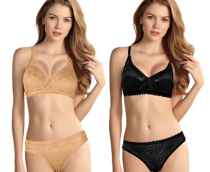 💃 Saxy 👙 Lingerie 2pcs Combo Set 🌸✨