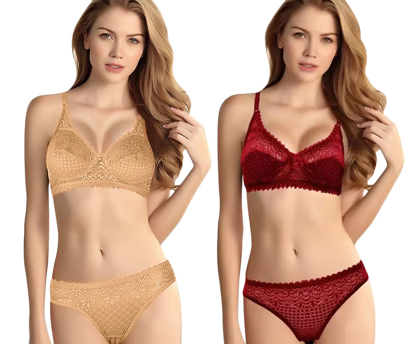 💃 Saxy 👙 Lingerie 2pcs Combo Set 🌸✨