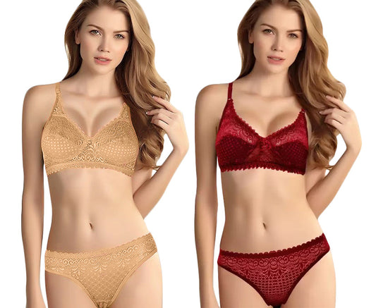 💃 Saxy 👙 Lingerie 2pcs Combo Set 🌸✨
