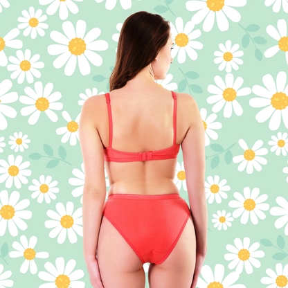 💖 TCG Bridal 🌿 Cotton 👙 Lingerie Set 🌹